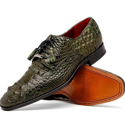 Handmade men's genuine leather shoes - Thumbnail 1