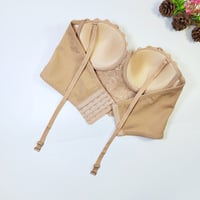 Lace Camisole Hot Girl Rhinestone Beaded Top - Thumbnail 4