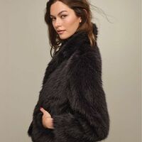 Faux Fur Jacket - Thumbnail 1