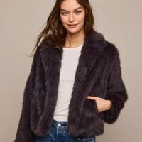 Faux Fur Jacket - Thumbnail 3