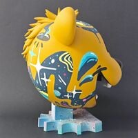  Art Sculpture by Topo "Bust of Topo" - Thumbnail 2