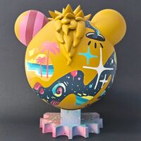  Art Sculpture by Topo "Bust of Topo" - Thumbnail 3