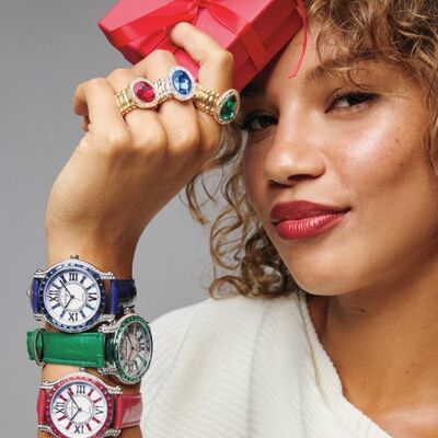 Sparkly jolly good time watch