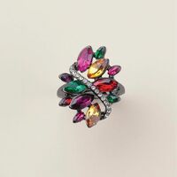 Stained Glass Bloom Ring - Thumbnail 1