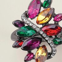 Stained Glass Bloom Ring - Thumbnail 2