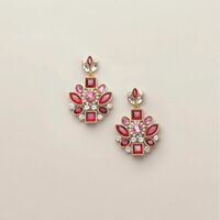 Ruby Rose Earrings - Thumbnail 1
