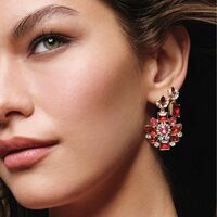 Ruby Rose Earrings - Thumbnail 2