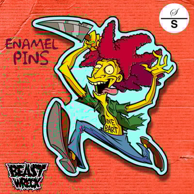 Sideshow bob enamel pin