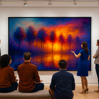 Echoes of Firelight Art Print - Thumbnail 1