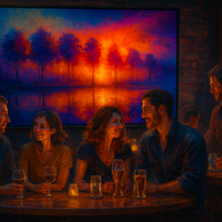 Echoes of Firelight Art Print - Thumbnail 2