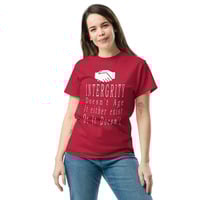 Integrity Does Unisex classic tee - Thumbnail 6