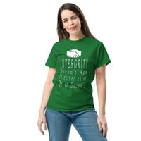 Integrity Does Unisex classic tee - Thumbnail 12
