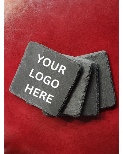 Set of 4 Custom Etched Coasters