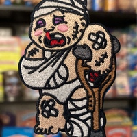 Garbage Patch Invades 2025 Philly Non-Sport Card Show Mauled PAUL Patch (iron-on) - Thumbnail 1