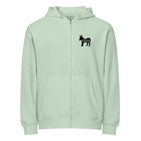 Democrat Inspired Zip Up Hoodie - Thumbnail 1