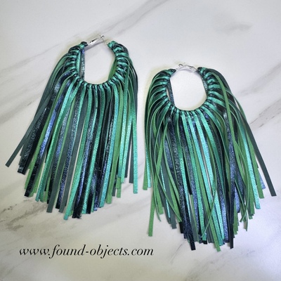 Full Moon Dreamcatcher - Space Blue & Holographic Turquoise 