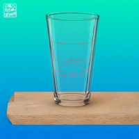 American Water Sketch Pint Glass - Thumbnail 3