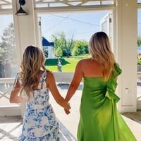 SR499,Spring Floral Chiffon Prom Dresses Sheath Evening Party Dress High Quality Graduation Dress - Thumbnail 2