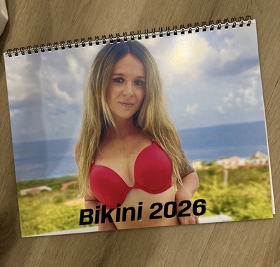 LIQUIDATION Calendrier Bikini 2026 dédicacé - Roxy 