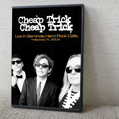 Cheap trick live in seminole, hard rock cafe, hollywood, fl 2004 dvd