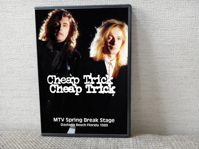 CHEAP TRICK MTV Spring Break Stage Daytona Beach Florida 03.18.1989 DVD