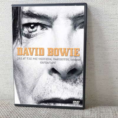 David bowie live at the pne coliseum, vancouver, canada 02.02.1976 dvd