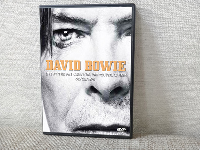 DAVID BOWIE Live At The PNE Coliseum, Vancouver, Canada 02.02.1976 DVD