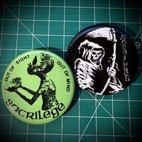 Sacrilege Pin Badge - Thumbnail 1