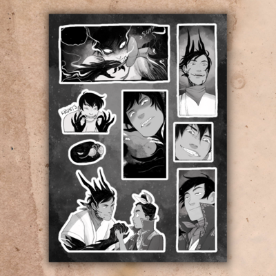 Luck 6'' sticker sheet