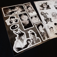 Luck 6'' STICKER SHEET - Thumbnail 1