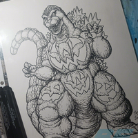 Godzilla-O'-Lantern - Thumbnail 1