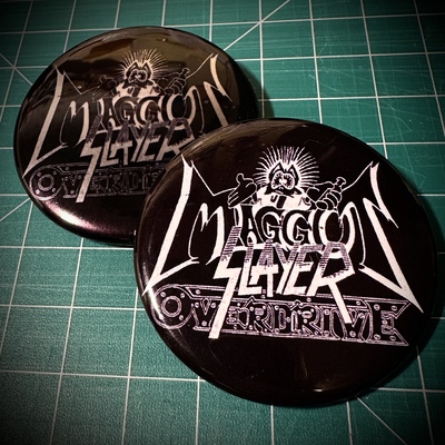 Maggot Slayer Overdrive Pin Badge