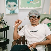 Painting by Riki Antoni "Instinct #3" - Thumbnail 4