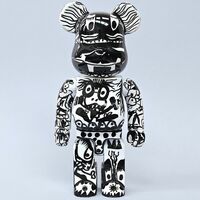 Custom Bearbrick 400% by Xavi Carbonell "Untitled #2" - Thumbnail 6