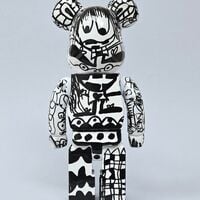 Custom Bearbrick 400% by Xavi Carbonell "Untitled #2" - Thumbnail 3