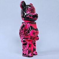 Custom Bearbrick 400% by Xavi Carbonell "Untitled #1" - Thumbnail 3