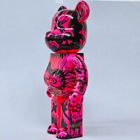 Custom Bearbrick 400% by Xavi Carbonell "Untitled #1" - Thumbnail 5