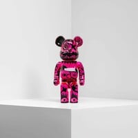 Custom Bearbrick 400% by Xavi Carbonell "Untitled #1" - Thumbnail 7