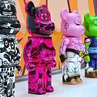 Custom Bearbrick 400% by Xavi Carbonell "Untitled #1" - Thumbnail 2
