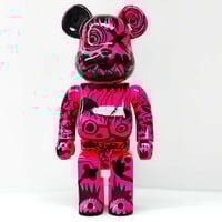 Custom Bearbrick 400% by Xavi Carbonell "Untitled #1" - Thumbnail 1