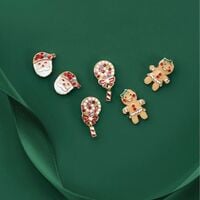 Santas Sweet Treats Earring Pack - Thumbnail 2