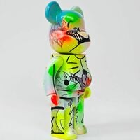 Custom Bearbrick 400% by Judas Arrieta "Dorarock"  - Thumbnail 3