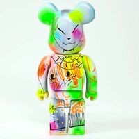 Custom Bearbrick 400% by Judas Arrieta "Dorarock"  - Thumbnail 4
