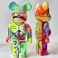 Custom Bearbrick 400% by Judas Arrieta "Dorarock"  - Thumbnail 6