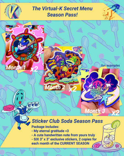The Virtual-K Secret Menu -- SEASON PASS✨