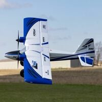 E-flite EFL23850 Twin Timber 1.6m BNF Basic RC Airplane with AX3X & Safe Select   - Thumbnail 7
