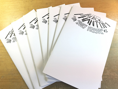 Black Phantom "Holy Terror" #1 - Blank Variant