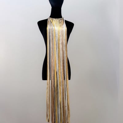 Tricolor dreamcatcher necklace 