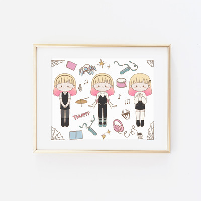 Gwen bitty cutie print - Thumbnail 1