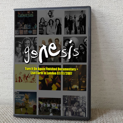 Genesis turn it on again finished documentary + live earth in london 07.07.2007 dvd - Thumbnail 3
